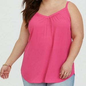 Torrid hot pink tank, sz 1
